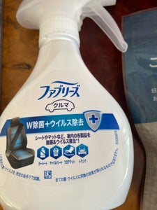 クルマ用ファブリーズW除菌ウイルス除去 210ml