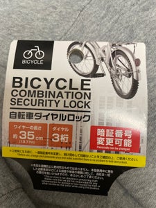 グリーンオーナメント 自転車ダイヤルロック