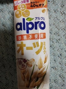 ダノン アルプロオーツミルク砂糖不使用 250ml