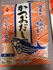 かね七 風味調味料 かつおだし 4g×10