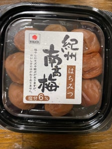 中田食品 紀州南高梅はちみつ 140g