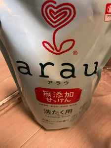 サラヤ アラウ.洗たくせっけんゼラニウム詰替 1L