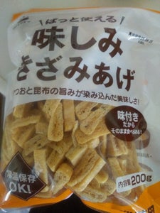 みすず 味しみきざみあげ 200g