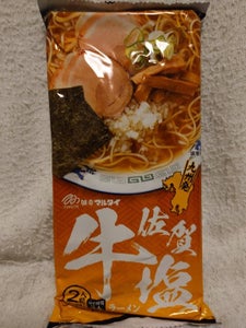 マルタイ 佐賀 牛塩ラーメン 185g