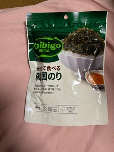 CJ ビビゴ かけて食べる韓国のり 50g