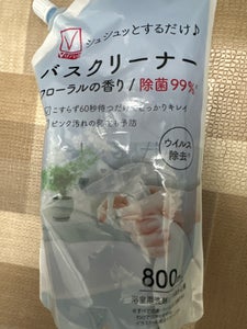 Vチェック バスクリーナー 詰替 800ml