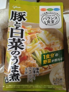 グリコ バランス食堂 豚と白菜のうま煮の素 82g