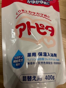 丹平 アトピタ 薬用保湿入浴剤 替 400g