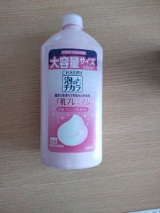 CHARMY泡のチカラ手肌プレミアム替 530ml