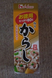 ハウス ねりからし お徳用 80g