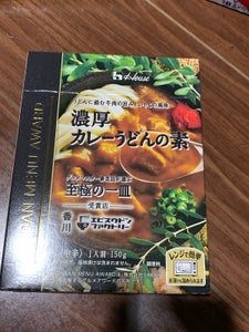 ハウス JMA濃厚カレーうどんの素 150g