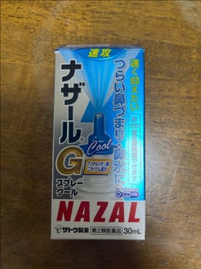 ナザールGスプレークール 30ml