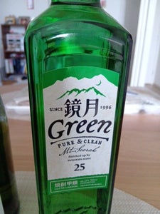 鏡月Green 25度 甲 瓶 700ml