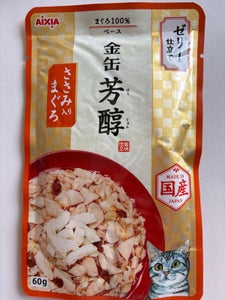 金缶 芳醇 ささみ入りまぐろ ゼリー仕立て 60g