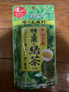 伊藤園 味の太鼓判・特上蒸し緑茶500 100g