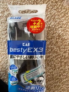 貝印 bestyEX3 6個