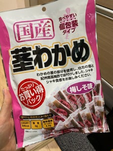 壮関 国産茎わかめ梅しそ味 101g