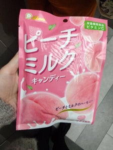 ライオン菓子 ピーチミルクキャンディー 59g