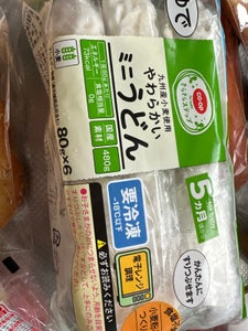 COOP やわらかいミニうどん 6個