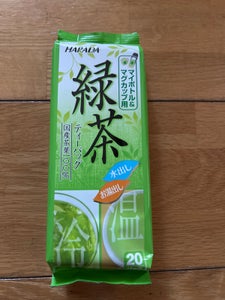 マイボトル&マグC用緑茶ティーバッグ1.8g×20