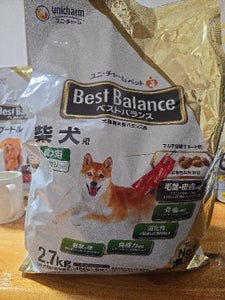 ベストバランス カリカリ仕立て 柴犬用 2.7kg