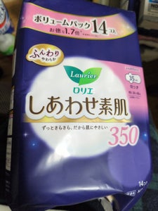 ロリエ しあわせ素肌35 特に多い夜羽つき 14個