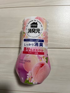 小林製薬 お部屋の消臭元 もぎたて白桃 400ml