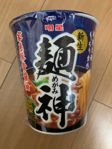 明星 麺神 家系豚骨醤油 カップ 99g