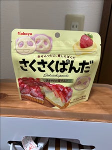 カバヤ食品 さくさくぱんだしあわせの苺タルト43g