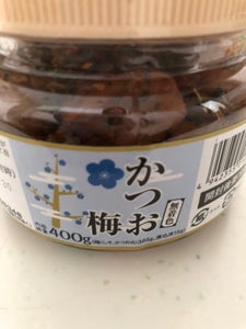 神戸物産 かつお梅 385g