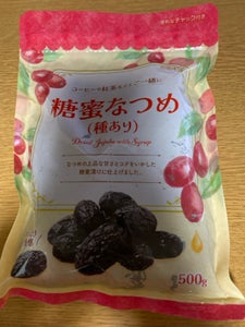 神戸物産 糖蜜なつめ 種あり 500g