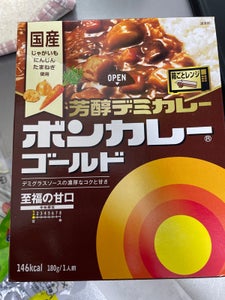 ボンカレーゴールド 芳醇デミカレー 甘口 180g