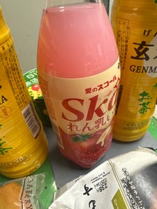 南日本酪農 スコール れん乳いちご 500ml