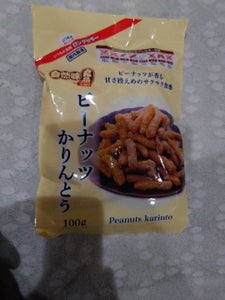 山田製菓 自然味ピーナッツかりんとう 100g