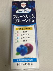 スジャータ ブルーベリー&プルーンFe1000ml