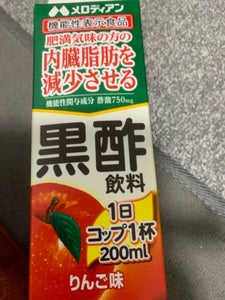 メロディアン 黒酢飲料 1000ml