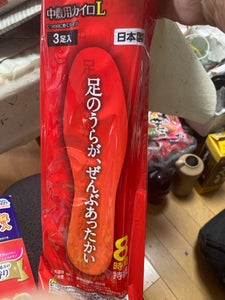 中敷用カイロ L 3足