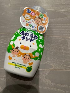 白元アース あわあわランド りんご 300ml