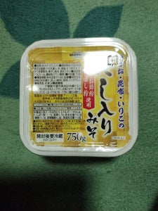 トップバリュ だし入りみそ 750g