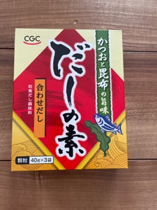 CGC だしの素 40g×3