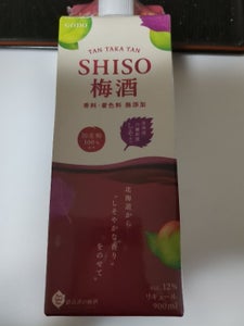 合同酒精 タンタカタン SHISО梅酒 900ml