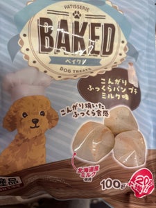 BAKEDこんがりふっくらパンプチミルク味100g