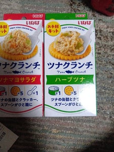 いなば食品 ツナクランチ ハーブツナ 60g+5枚