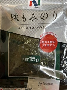 ニコニコのり 味もみのり 15g