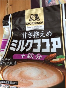 森永製菓 甘さひかえめ ミルクココア 200g