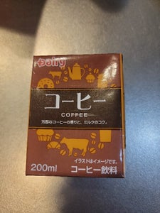 南日本酪農協同 デーリィ コーヒー 200ml