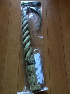 山一商店 シメナワ2尺 袋入白タレ紐付