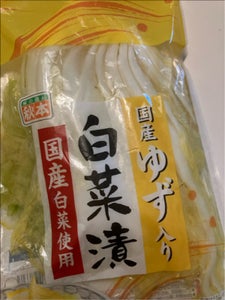 秋本 国産ゆず入り白菜漬 230g