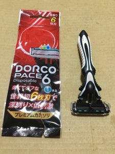 DORCO JAPAN 髭剃り用首振り 6枚刃