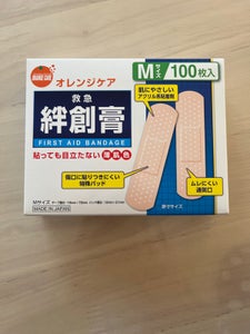 大木 オレンジケア救急絆創膏M 100P